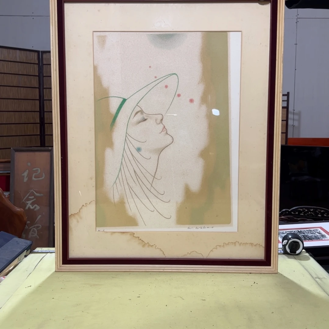 绘画用****G热门火爆屏风框画油画版画回流