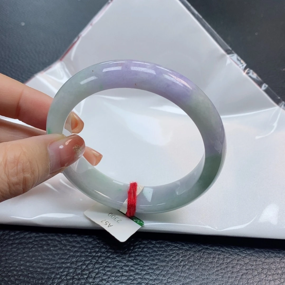 【闪购商品】翡翠手镯未镶嵌57圈