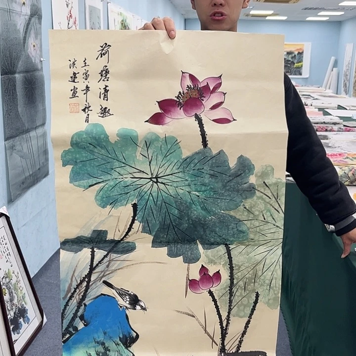 国画纯手绘国画作品大放漏