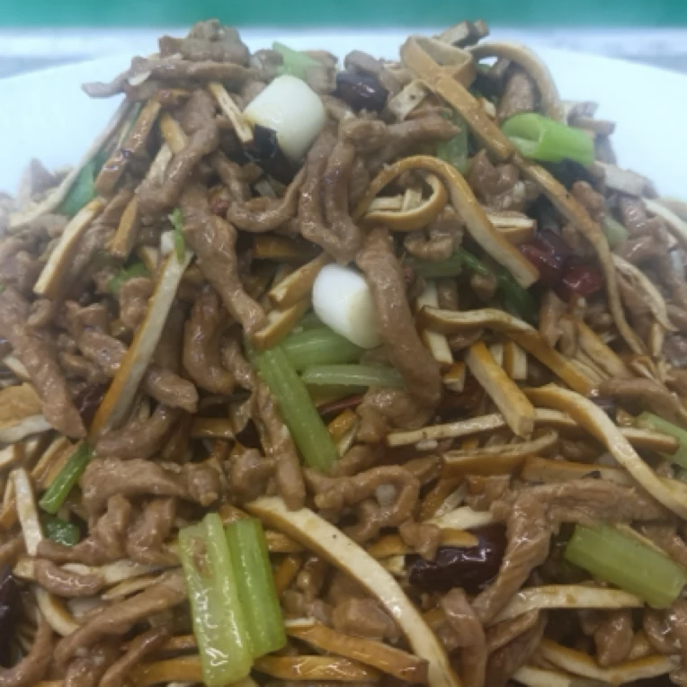 【豆干炒肉】米来客及时达