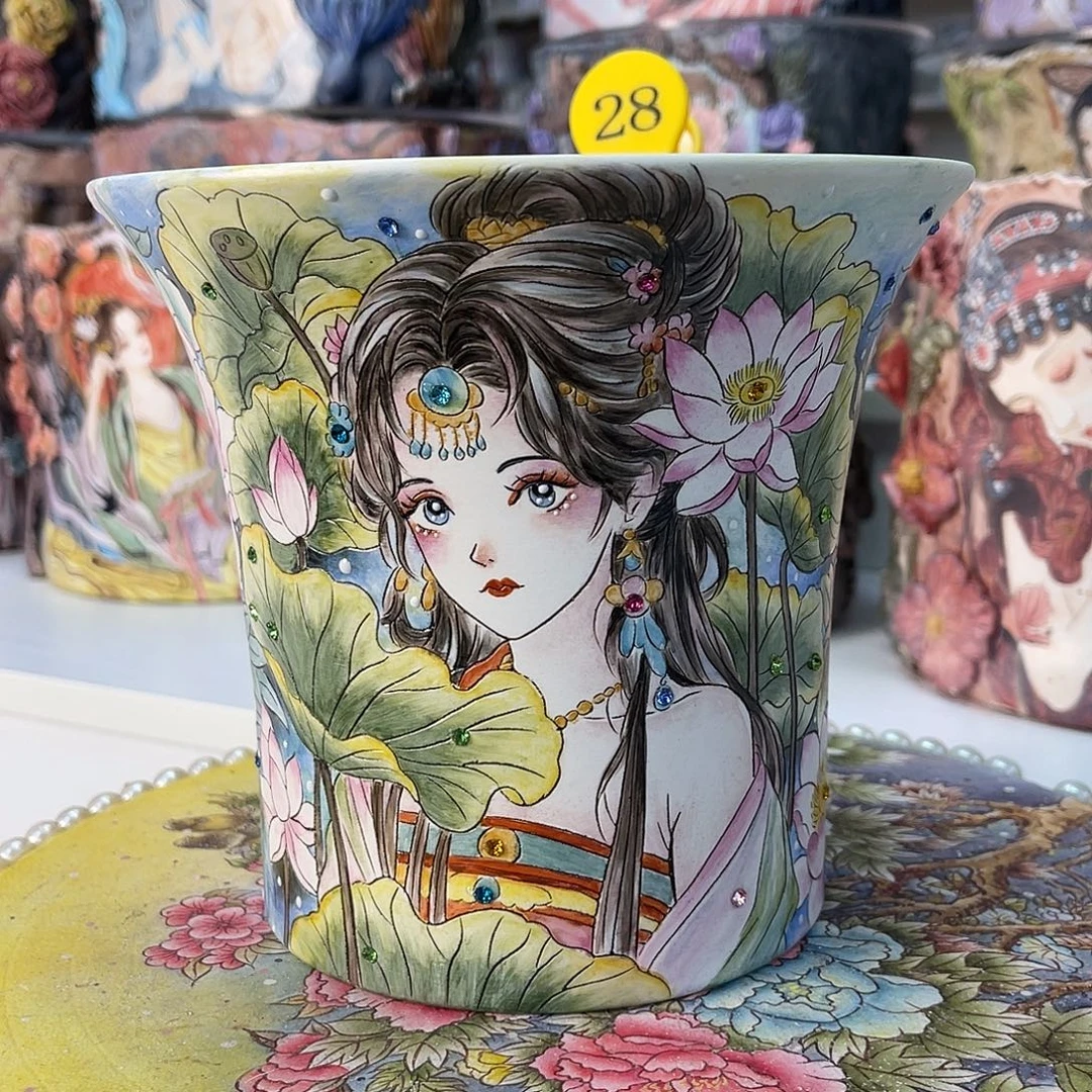 薄雾花盆一物一拍