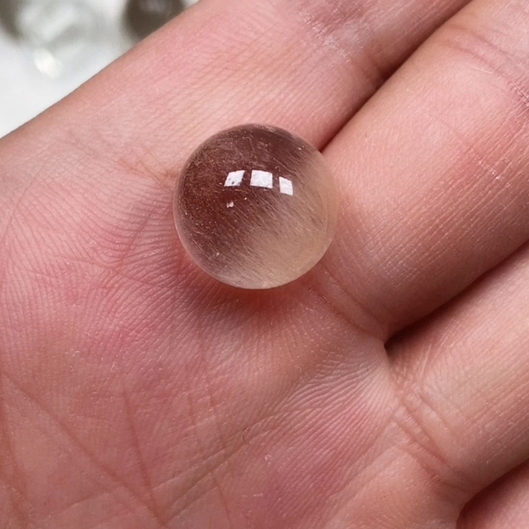 小***乐银S925镶嵌烟晶手链