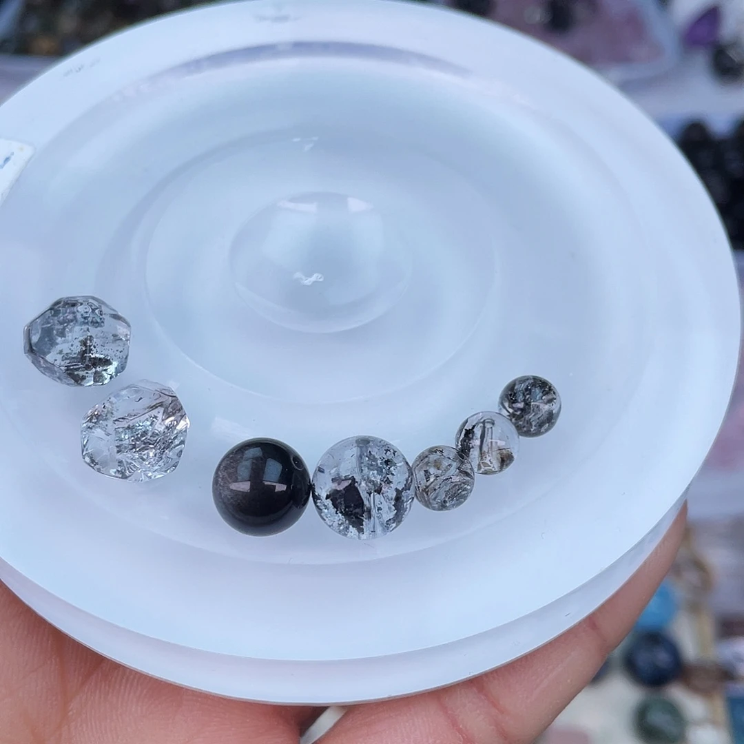 水晶水晶单珠未镶嵌