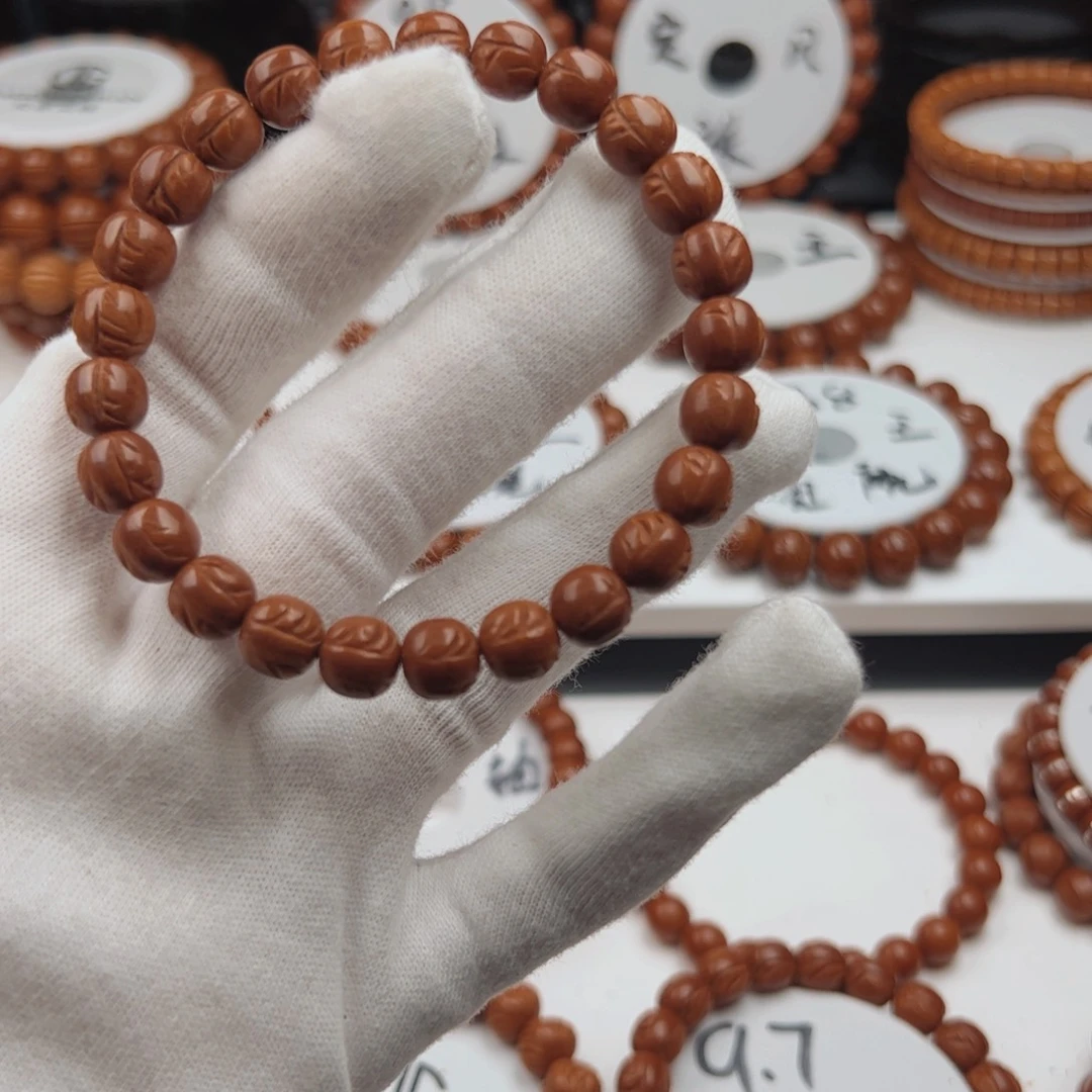 村***%桃核吊坠桃核光珠