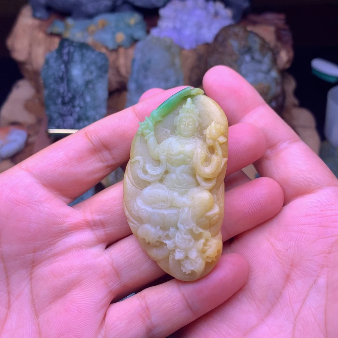 ****牛定制翡翠未镶嵌翡翠