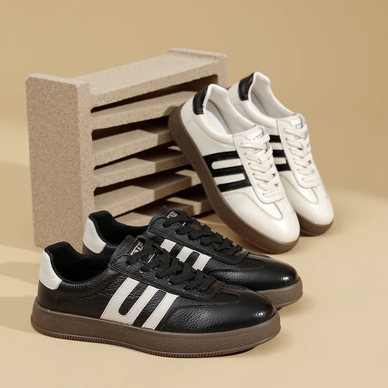 【77讲穿搭】春季新款时尚百搭德训鞋防滑9953