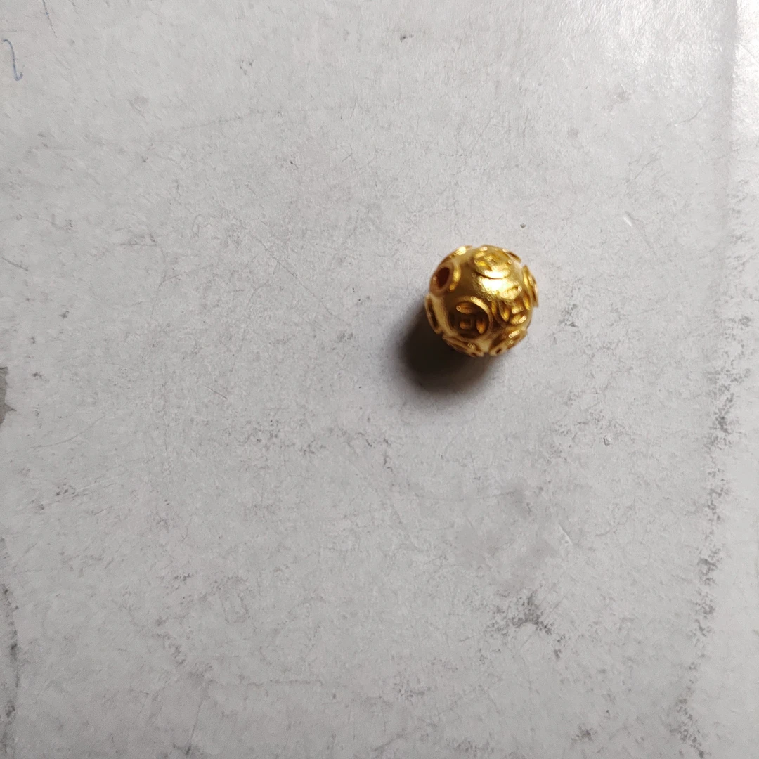 金元宝足金999貔貅珠子首饰
