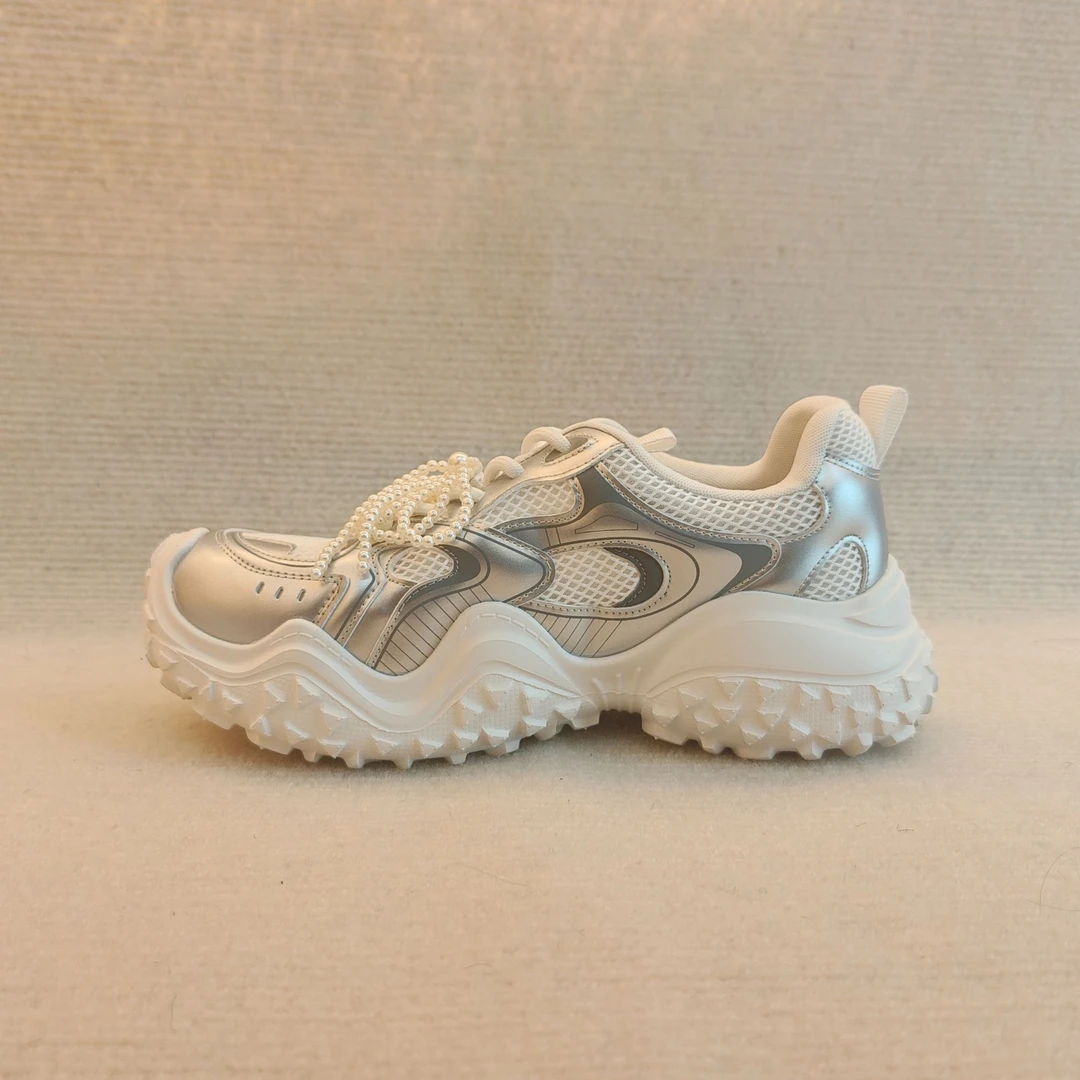 IEF/爱依服2025新款轻奢春季女圆头厚底运动鞋5D26-616-