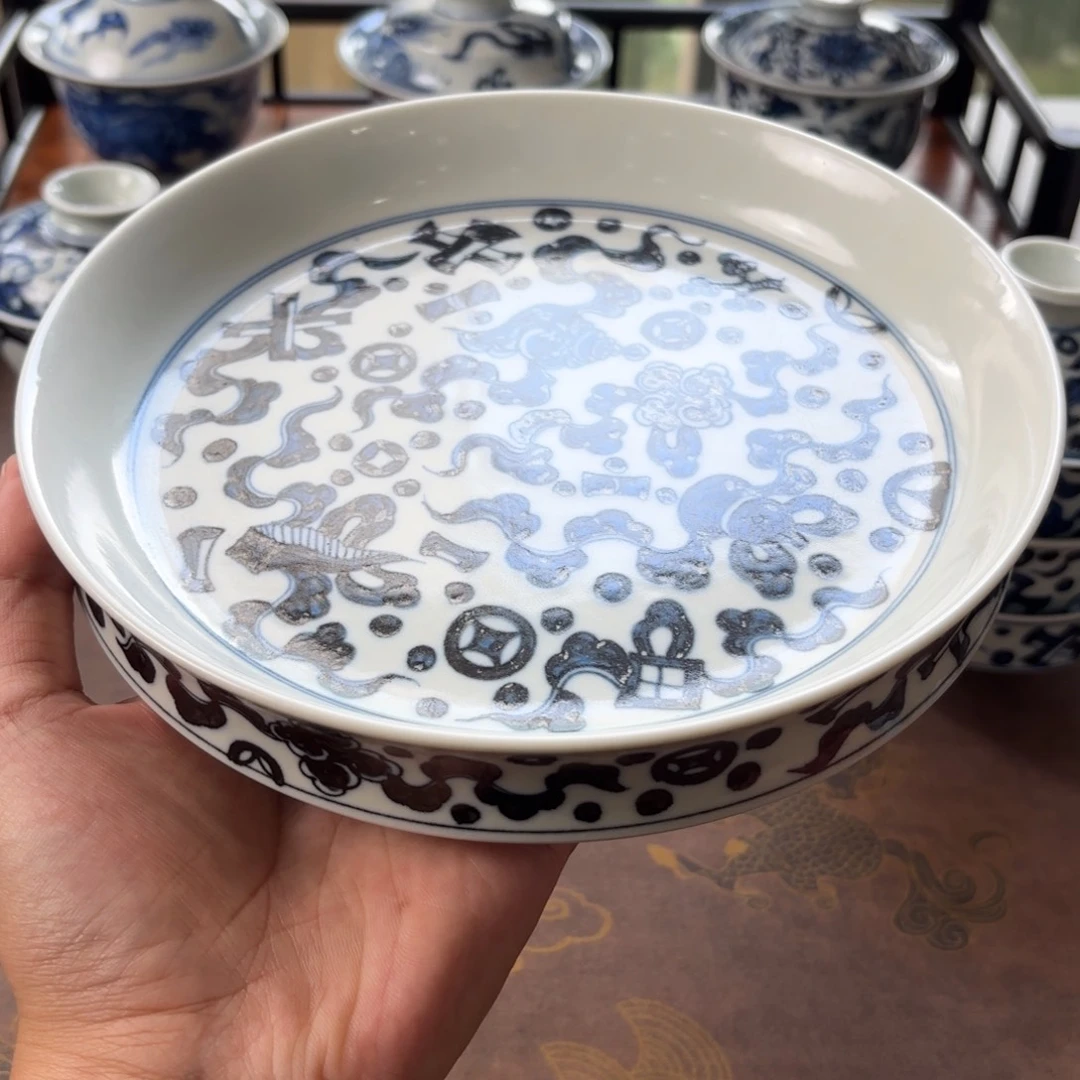 摆件景德镇手绘茶器
