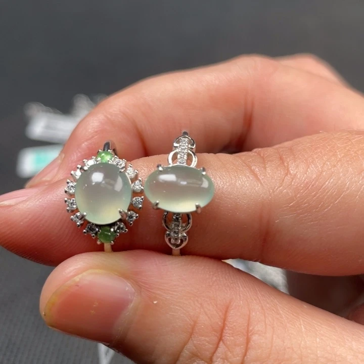 翡翠未镶嵌戒指缅甸天然翡翠