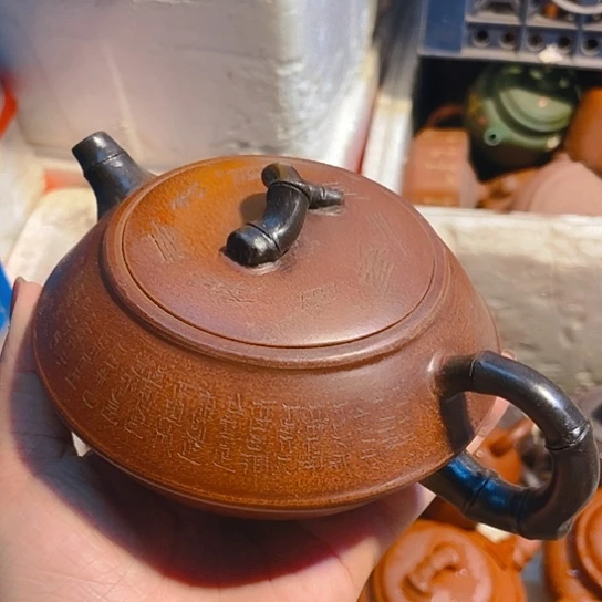 全手工制作宜兴紫砂壶