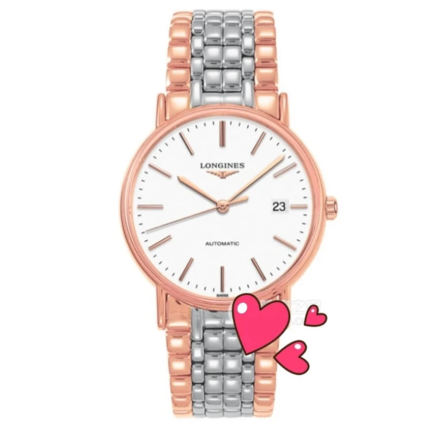 99新 Longines/浪琴 /瑰丽921间金条丁/表径38.5/自动机械男表