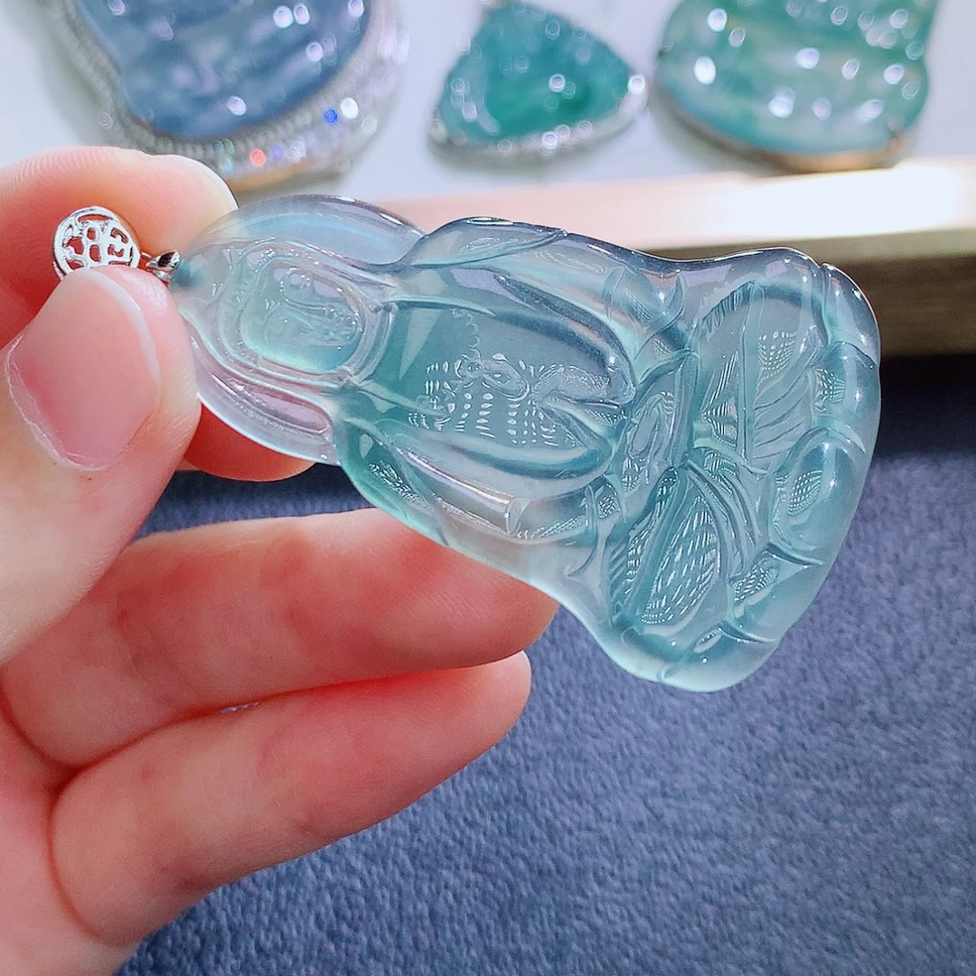 颈饰未镶嵌翡翠翡翠