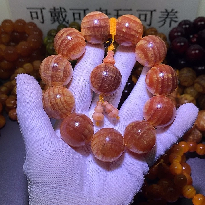 松木（琥珀木）手串/手链2.5 高货原生态