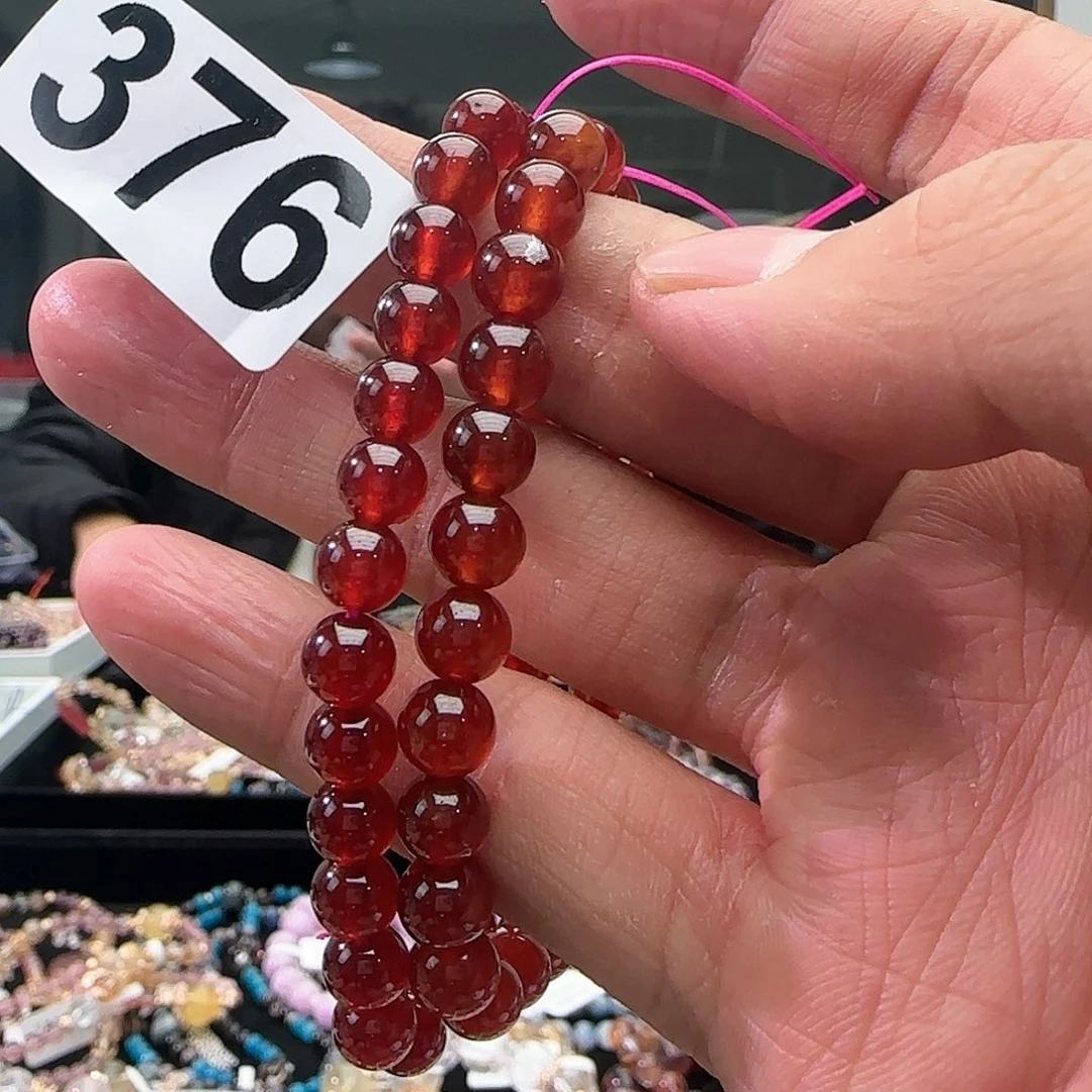 水晶手链未镶嵌376石榴石