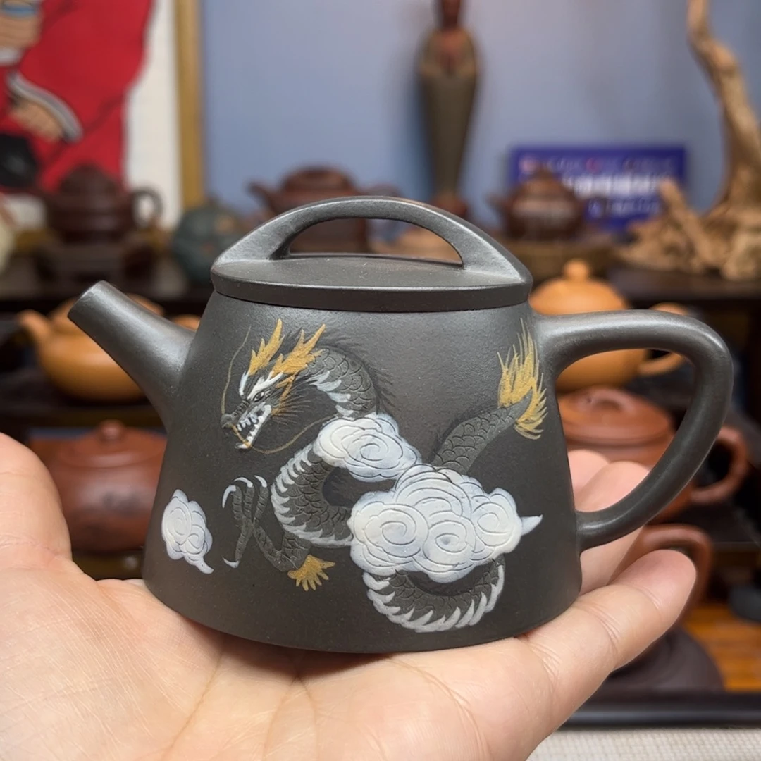 紫砂茶具半手工制作