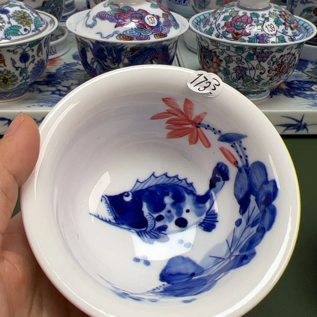 景德镇纯手绘茶具173