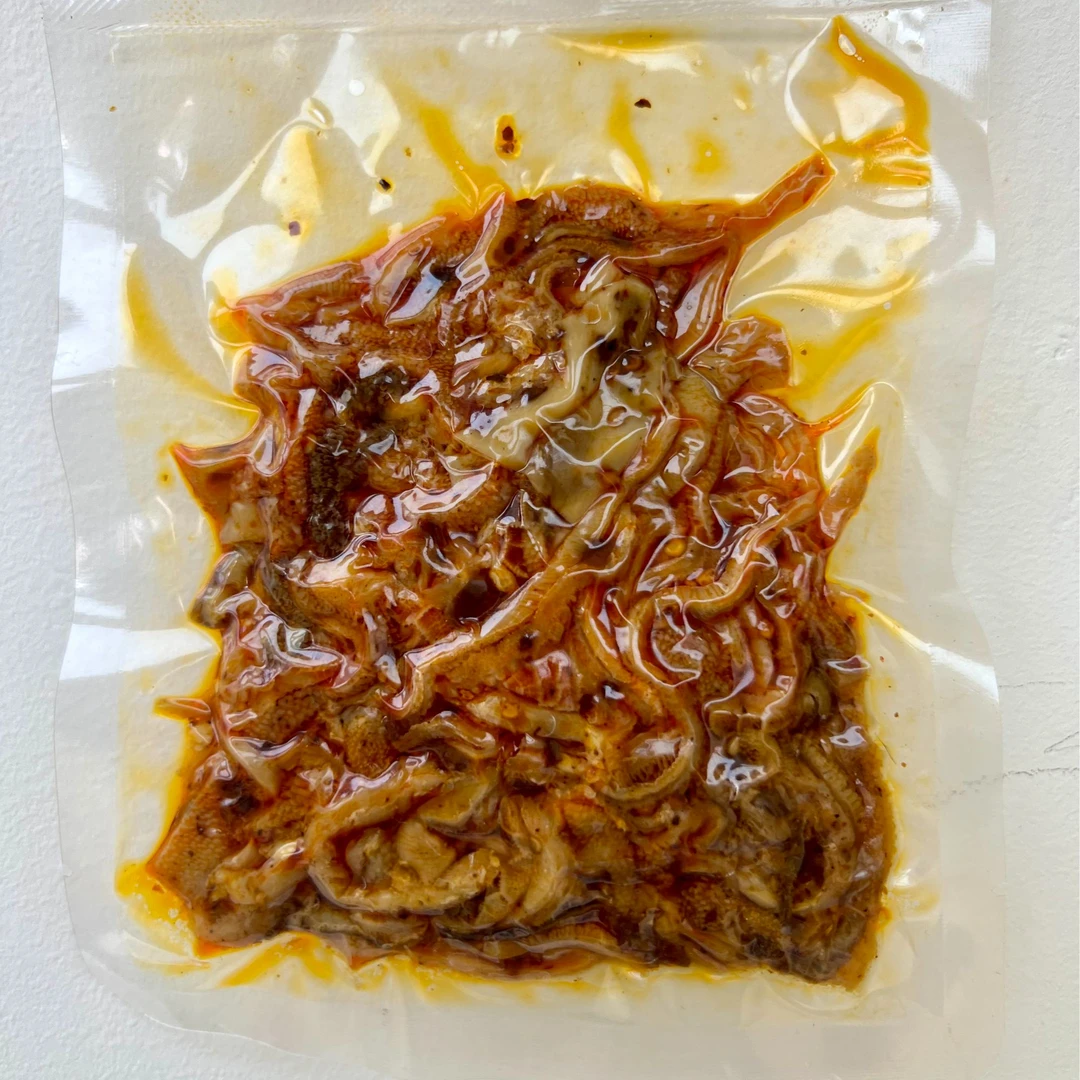 内蒙古草原红油牛肚丝150克家庭装牛肚丝开袋解冻即食