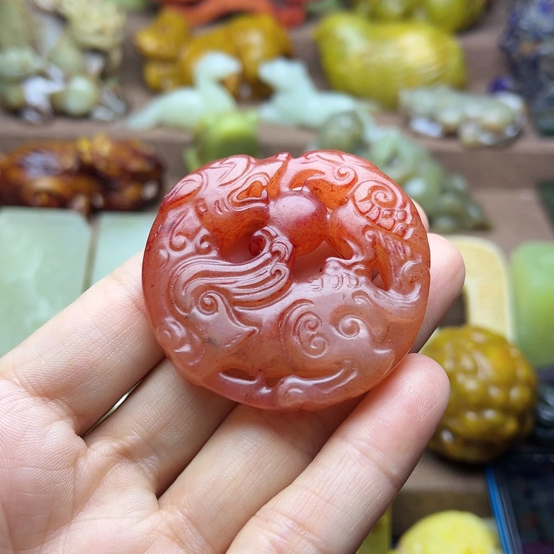 白玉菩提吊坠134。。