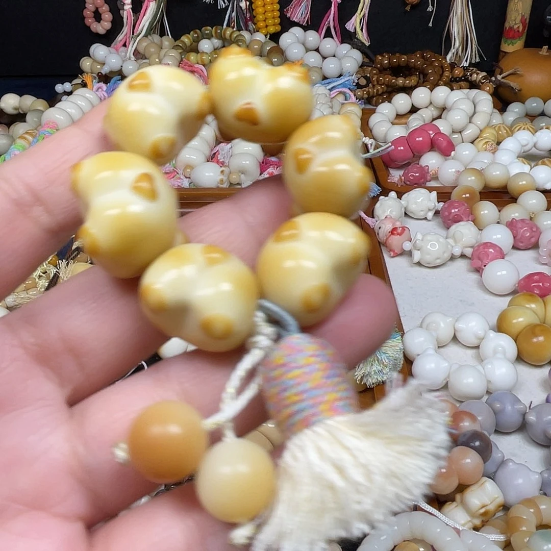 吊坠菩提根/象牙果柯基屁屁