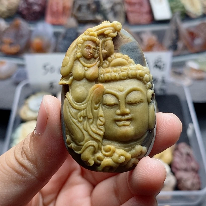 【闪购商品】未镶嵌吊坠定制石英质玉
