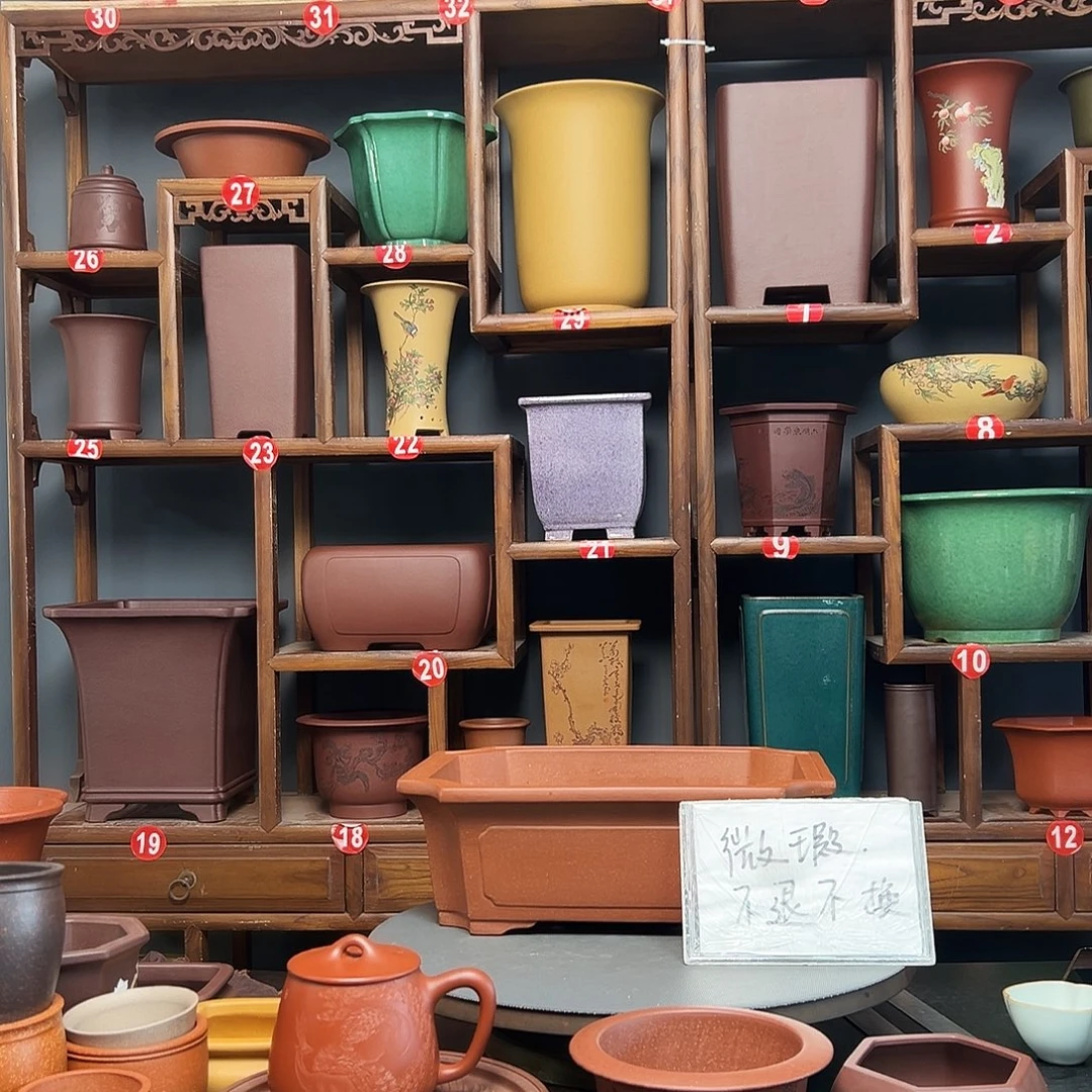 欢***爱紫砂花盆紫砂花盆