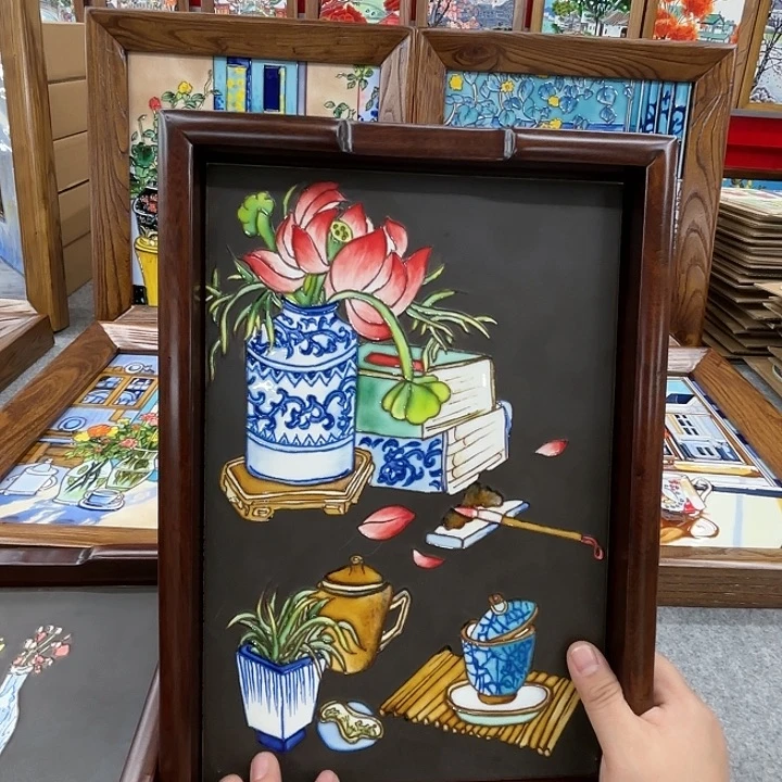 陶瓷板画23/33托盘
