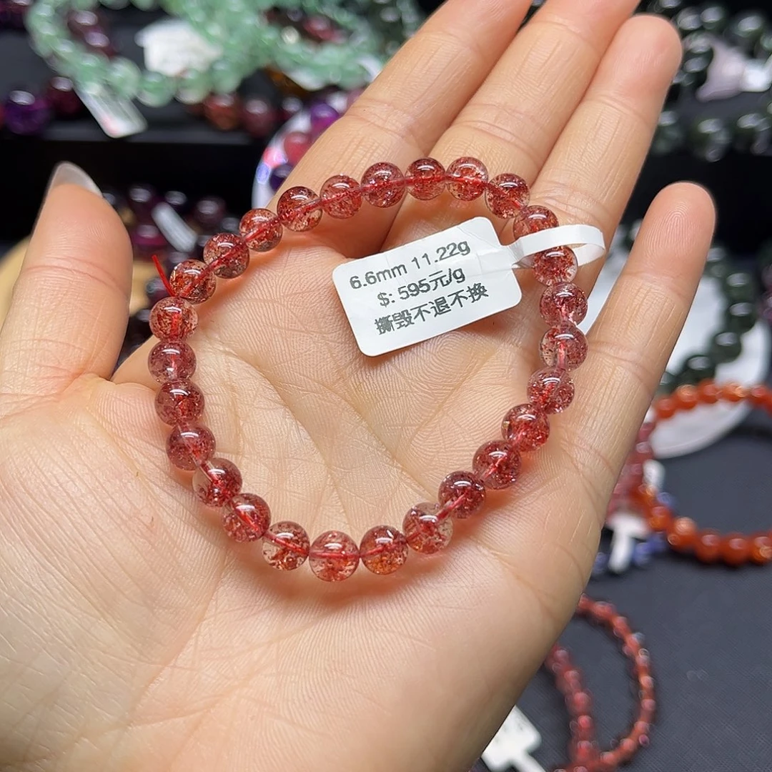 水晶手链未镶嵌咯****3