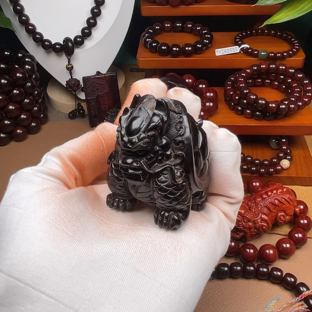 秋***海小叶紫檀手串/手链龙龟