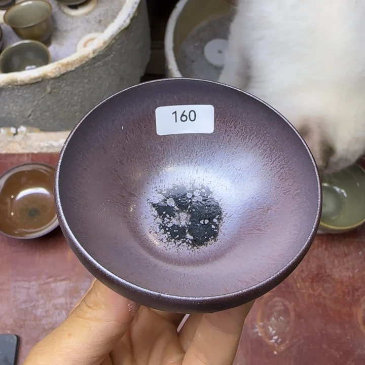 茶盏青钰龙窑茶具160