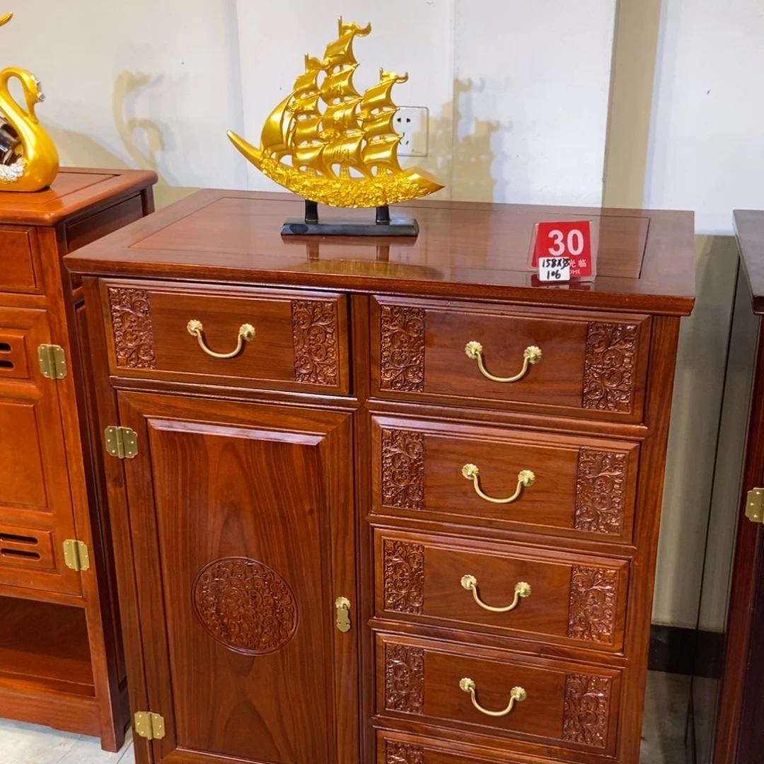 花梨木类柜类家具精品独板斗柜