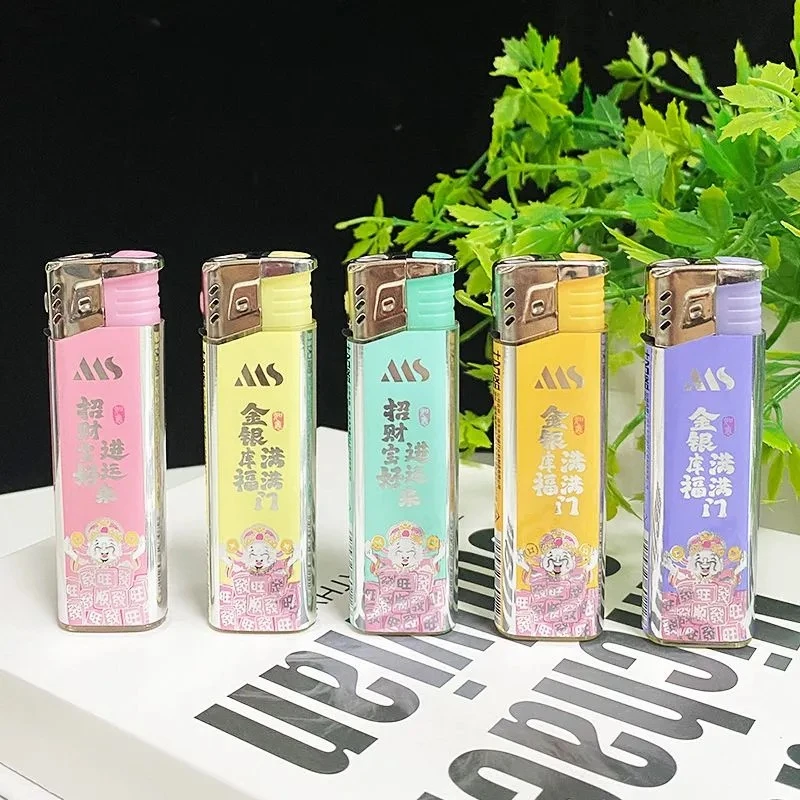 名盛正品厂家充气蓝焰直冲防风打火机2025款打火机批发高档