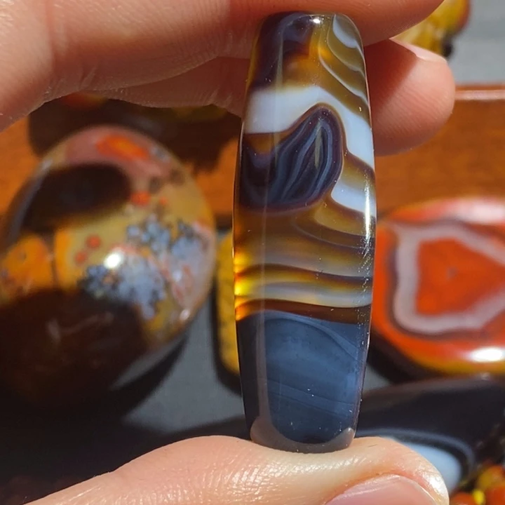 玛瑙/玉髓未镶嵌颈饰