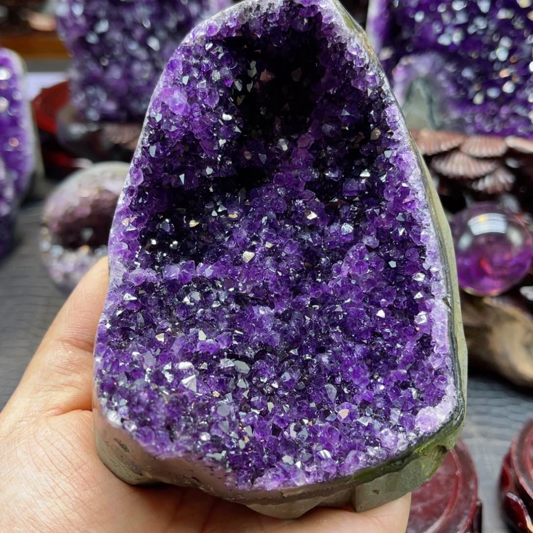 紫晶大型摆件（非配饰）未镶嵌