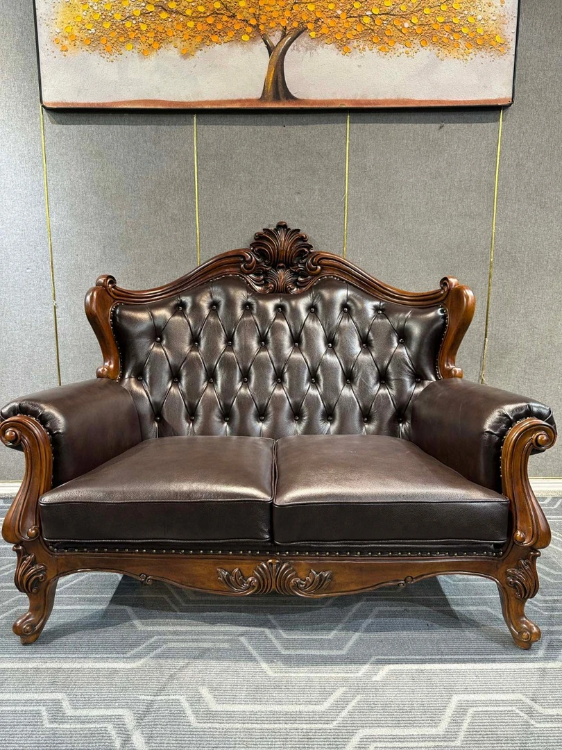 SF806两位沙发 1560*1140*1280坐高480复古美式