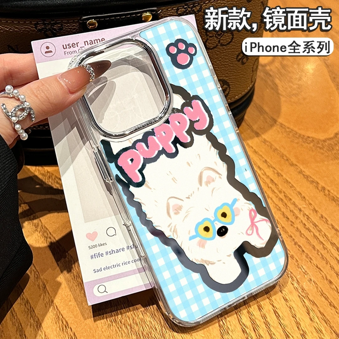 puppy适用苹果16promax手机壳iPhone15镜头全包14pro防摔13/12镜