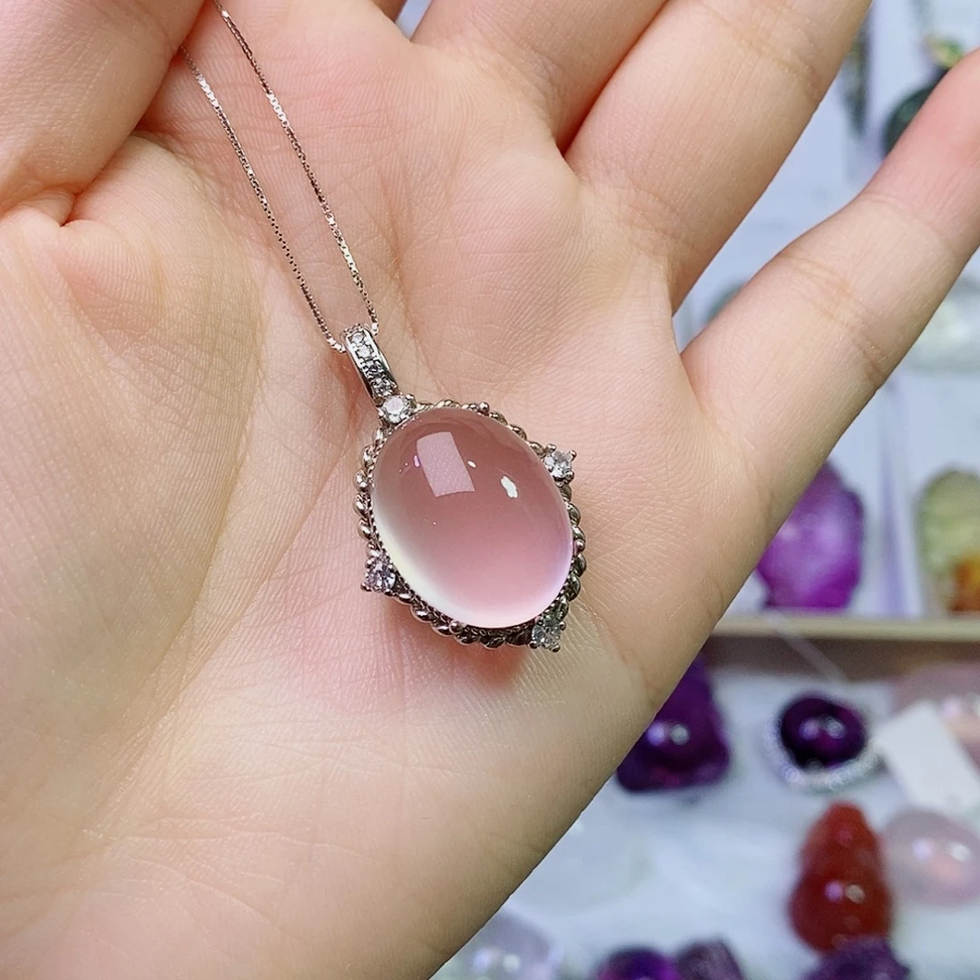 吊坠(赠链)银S925镶嵌水晶