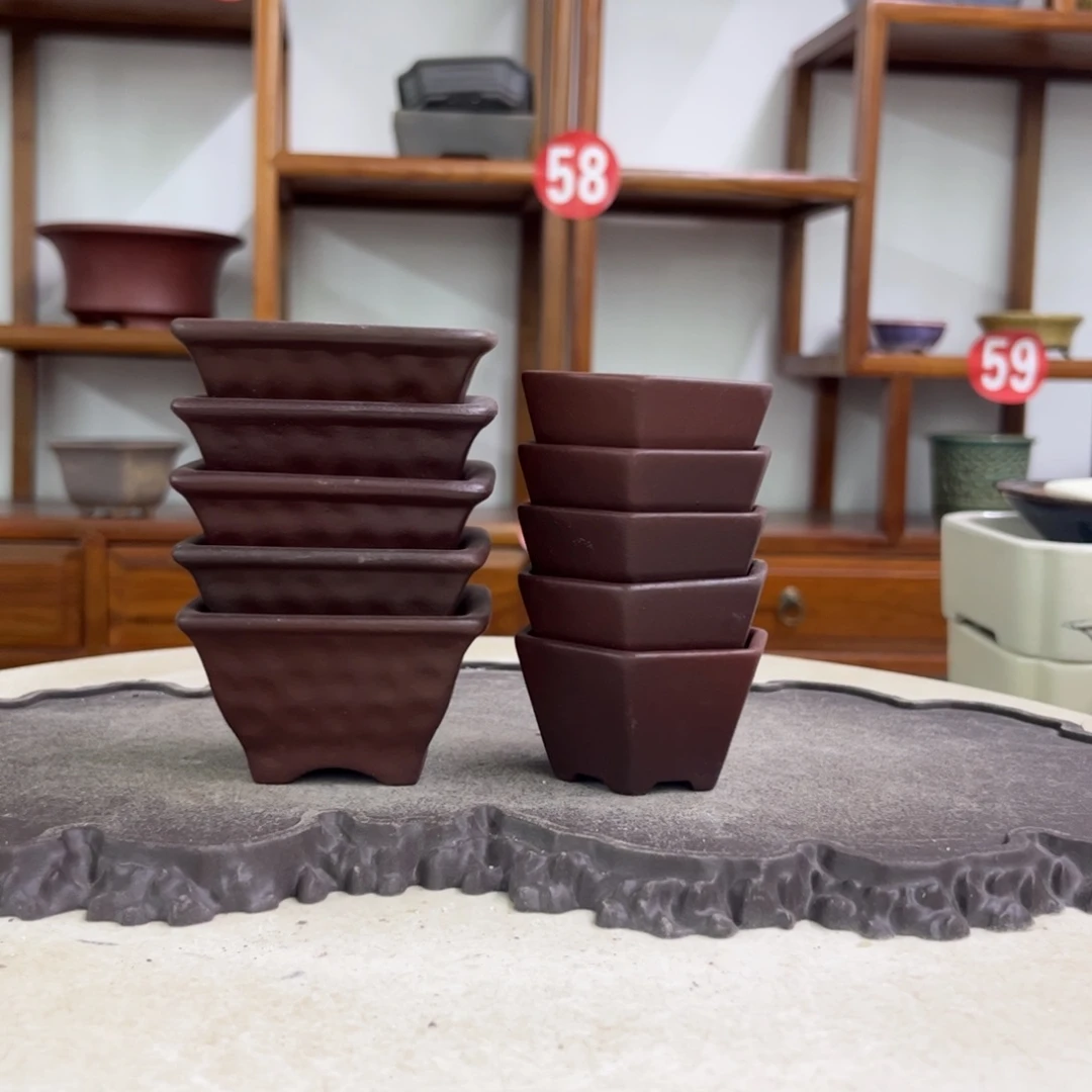 紫砂花盆瑕疵10。。。