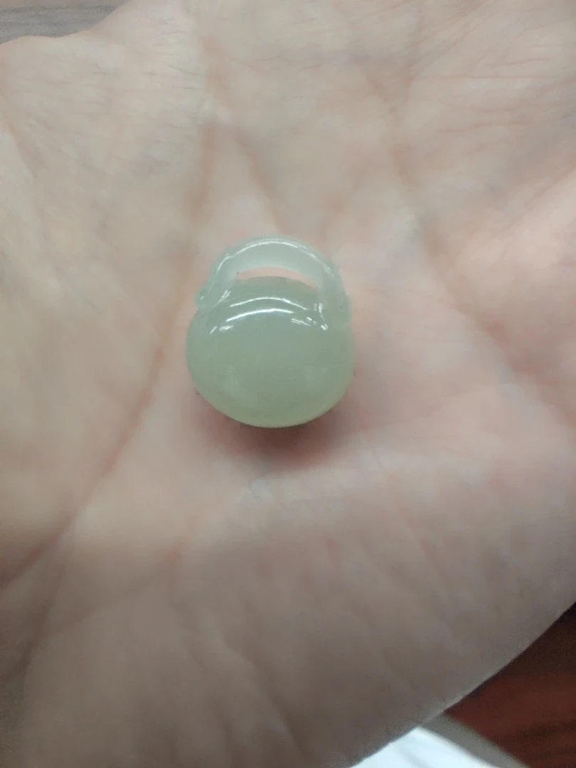 051011wm 和田玉青海料晴水提壶吊坠