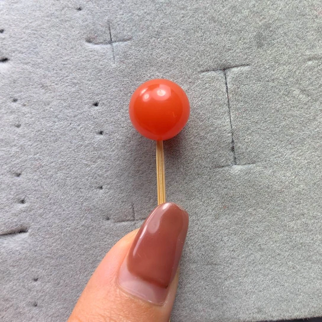 南红玛瑙珠子未镶嵌