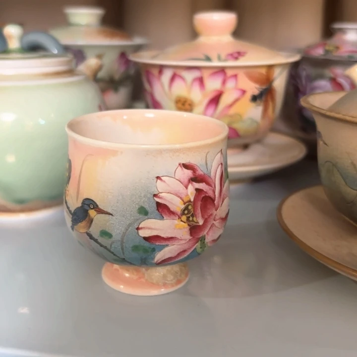 L*Y柴烧纯手工手绘陶瓷