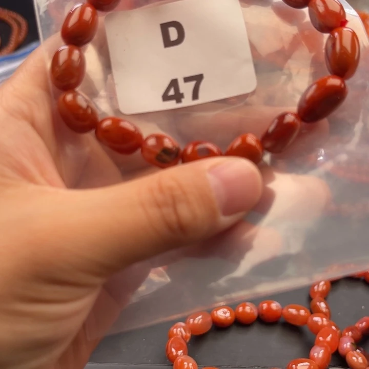 南红玛瑙未镶嵌多样性发货默认微瑕称重9mm