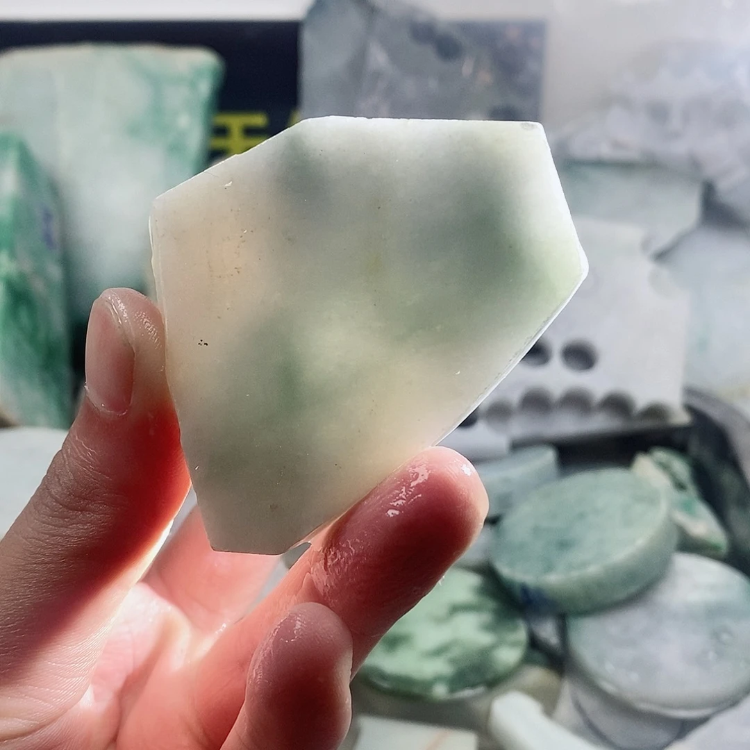 散珠翡翠天然缅甸翡翠a货59
