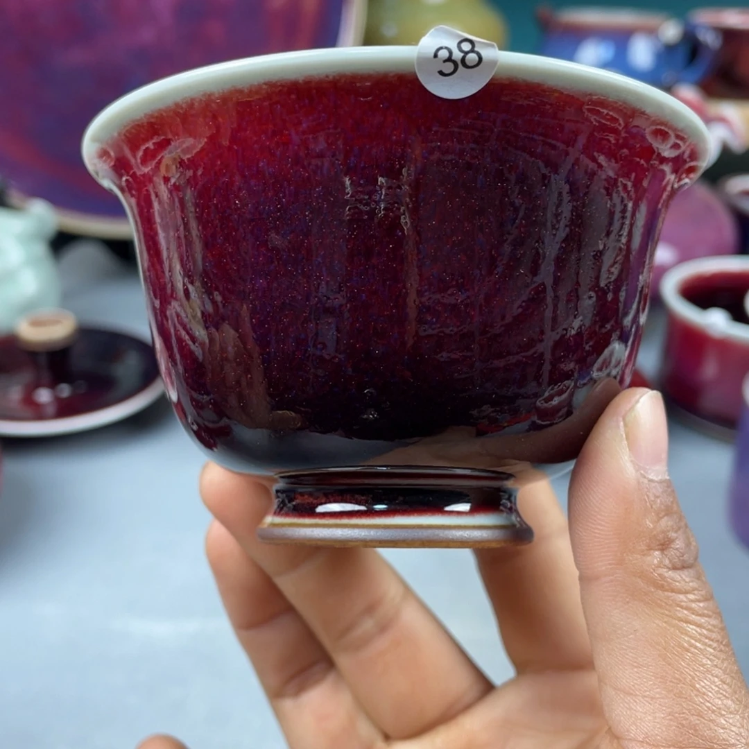 瓷片纯手工制作……微微瑕