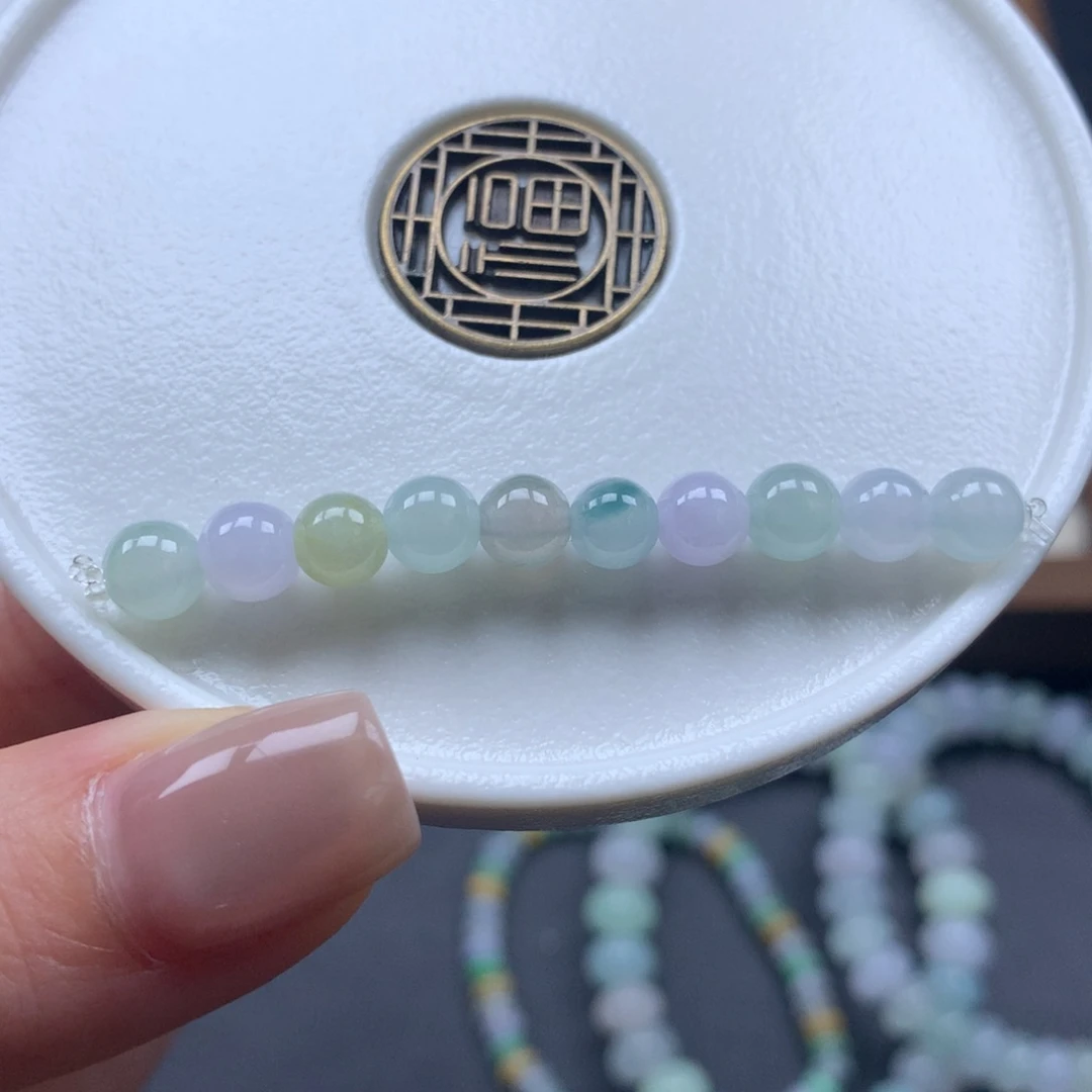 未镶嵌定制翡翠天然翡翠卡5.9