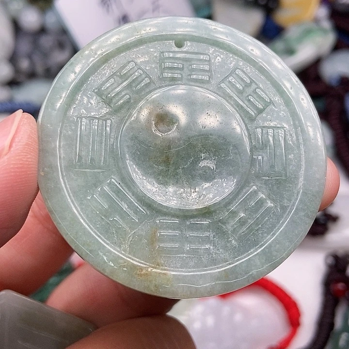 未镶嵌挂件翡翠翡翠