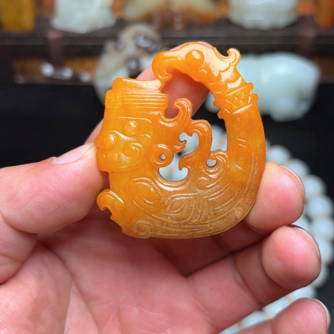 和田玉挂件未镶嵌用****2