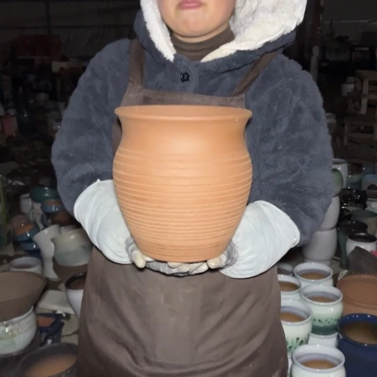 红陶口21高24正品