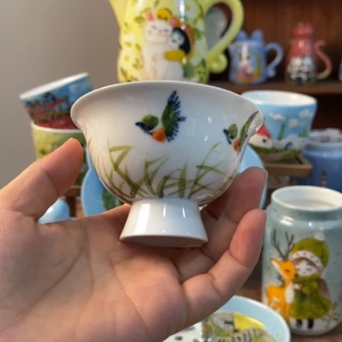炉景德镇釉下手绘陶瓷