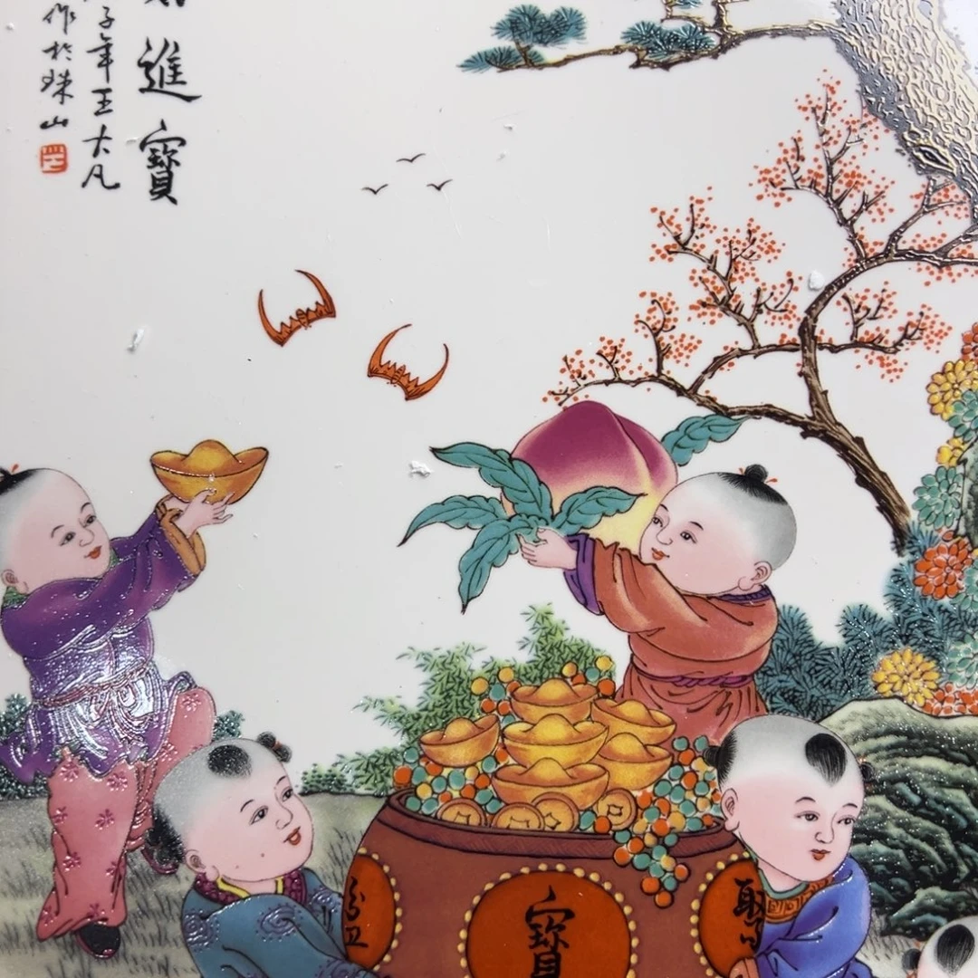摆件陶景德镇陶瓷工艺品